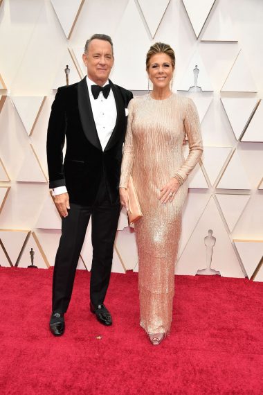 Oscars 2020 Red Carpet - Tom Hanks and Rita Wilson