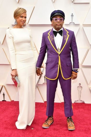 Oscars 2020 Red Carpet - Tonya Lewis and Spike Lee