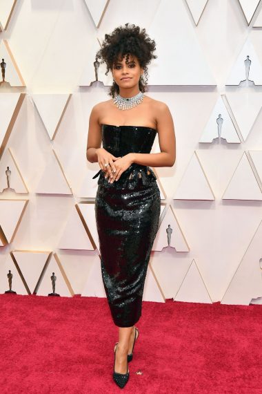 Zazie Beetz attends the 92nd Annual Academy Awards in 2020
