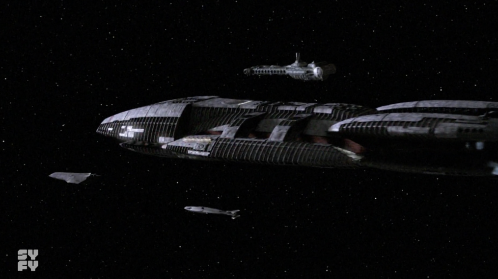 Battlestar Galactica Ship Syfy