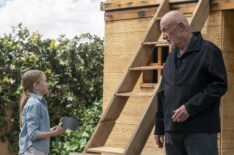 Juliet Donenfeld as Kaylee and Jonathan Banks as Mike Ehrmantraut - Better Call Saul - Season 5, Episode 2