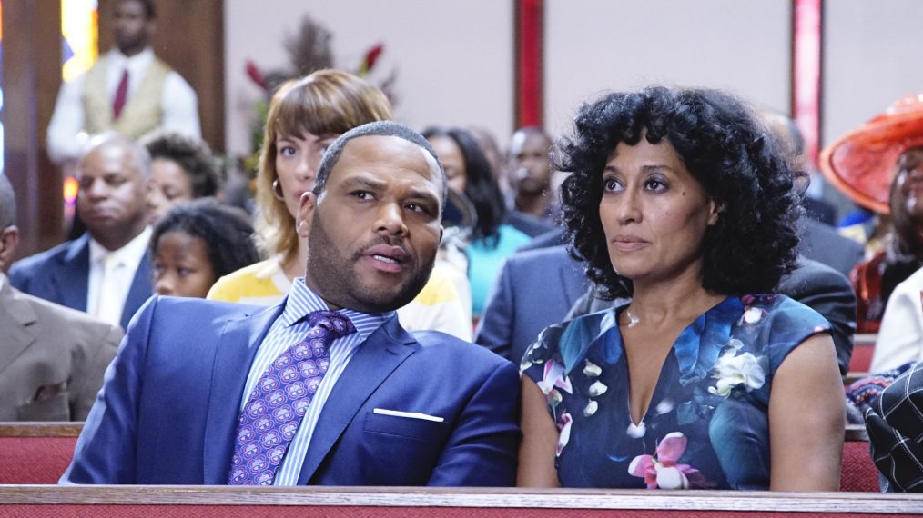 Anthony Anderson and Tracee Ellis Ross in Blackish