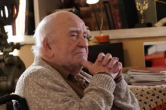 Ed Asner as Chuck Kennedy guest starring in Blue Bloods - Season 10, Episode 15