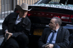 Donnie Wahlberg as Danny Reagan and Lyle Lovett as Texas Ranger Waylon Gates in Blue Bloods - Season 10, Episode 14