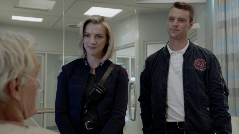 Chicago Fire's Casey & Brett Check on a Couple After a Call (VIDEO)