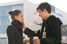 Rachel DiPillo as Sarah Reese, Peter Mark Kendall as Joey in Chicago Med - Season 1