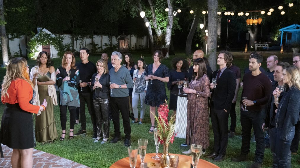 Criminal Minds Finale BAU Rossi Party Garcia Leaving