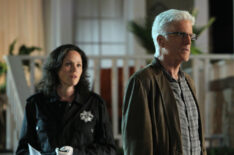 Jorja Fox and Ted Danson in CSI - Season 13 - 'Karma To Burn'