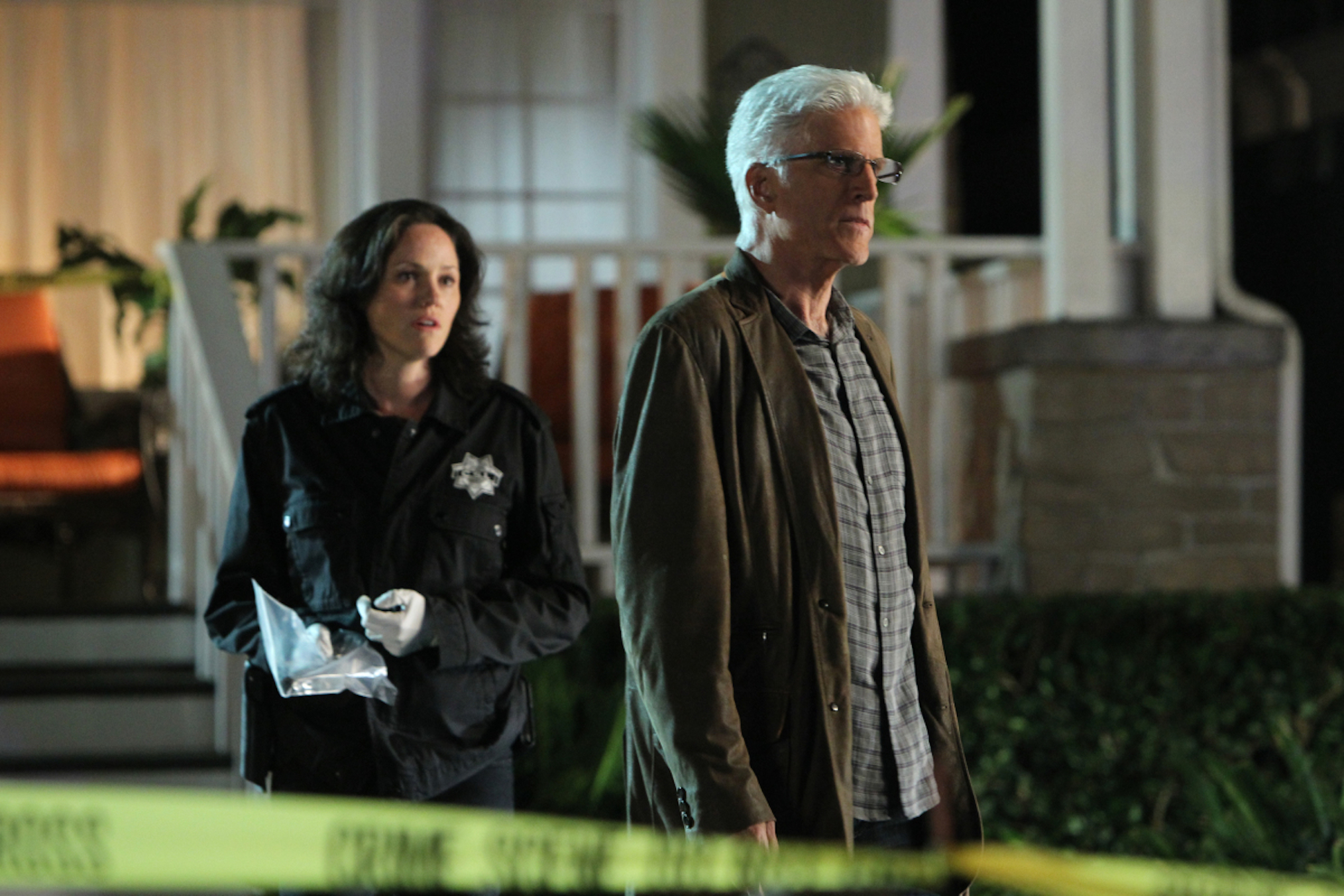 CSI Season 13 Sara DB Jorja Fox Ted Danson