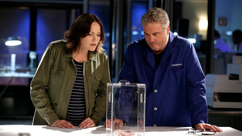 CSI: Crime Scene Investigation - Jorja Fox and William Petersen
