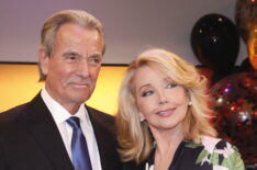 Eric Braeden celebrates his 40th Anniversary on the long-running CBS Television Network daytime series The Young and the Restless with Melody Thomas Scott