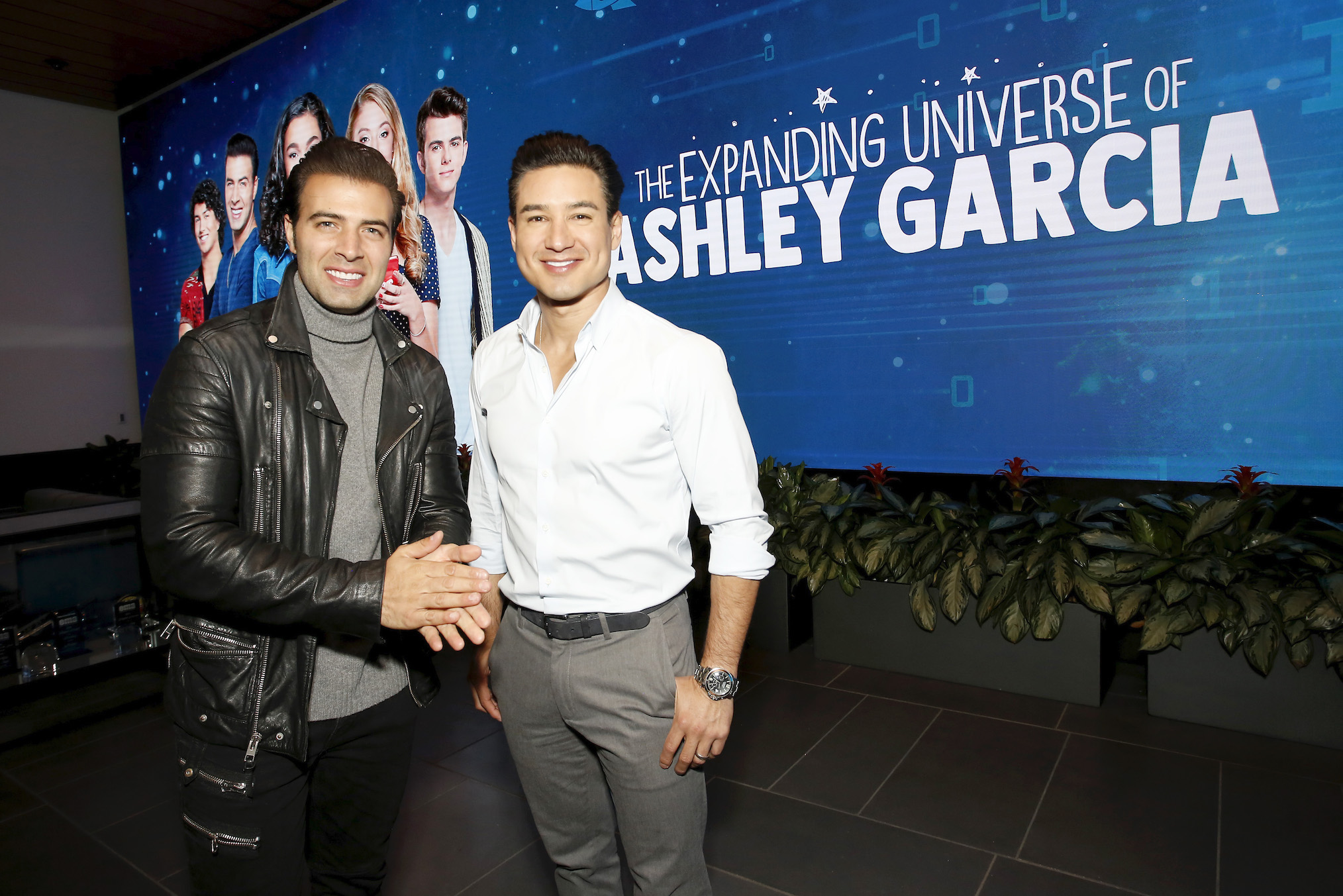 Jencarlos Canela and Mario Lopez