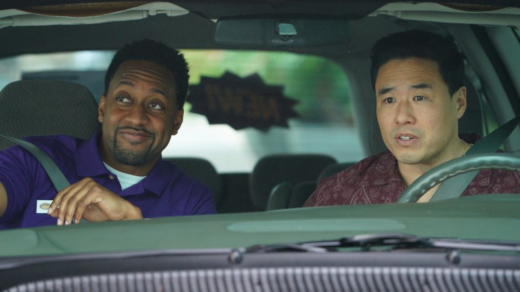 Jaleel White and Randall Park in the Fresh Off the Boat series finale
