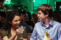 Jasika Nicole and Freddie Highmore in Good Doctor - Shaun Carly Date