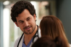 Giacomo Gianniotti as DeLuca in Grey's Anatomy A Diagnosis
