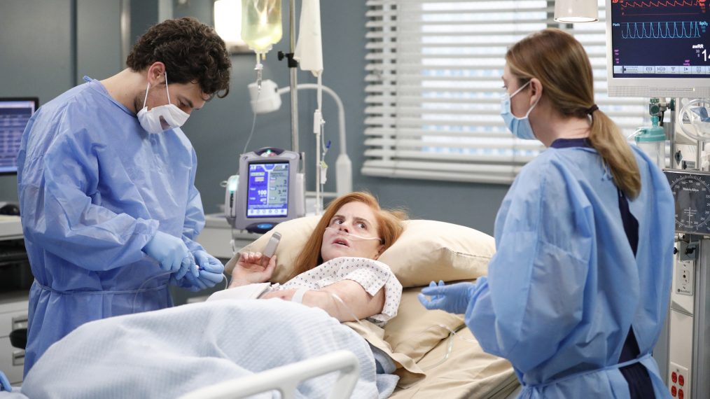 Grey's Anatomy A Diagnosis Suzanne Patient Sarah Rafferty