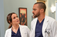 Grey's Anatomy - A Diagnosis - Jesse Williams as Jo Jackson and Camilla Luddington as Jo Karev