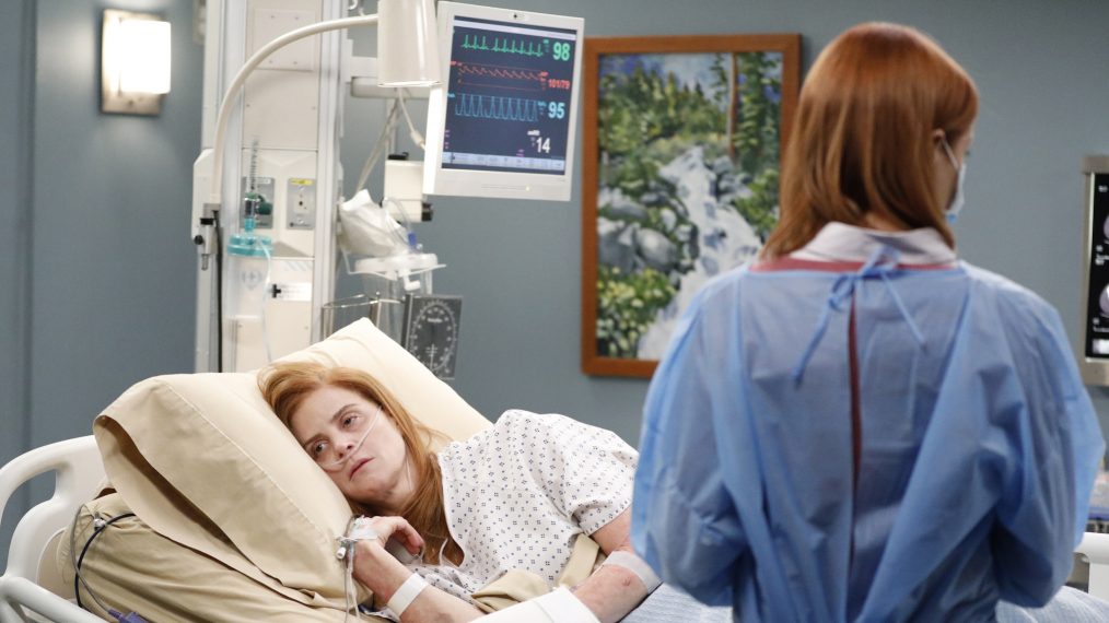 Sarah Rafferty as Suzanne in Grey's Anatomy - 'A Diagnosis '