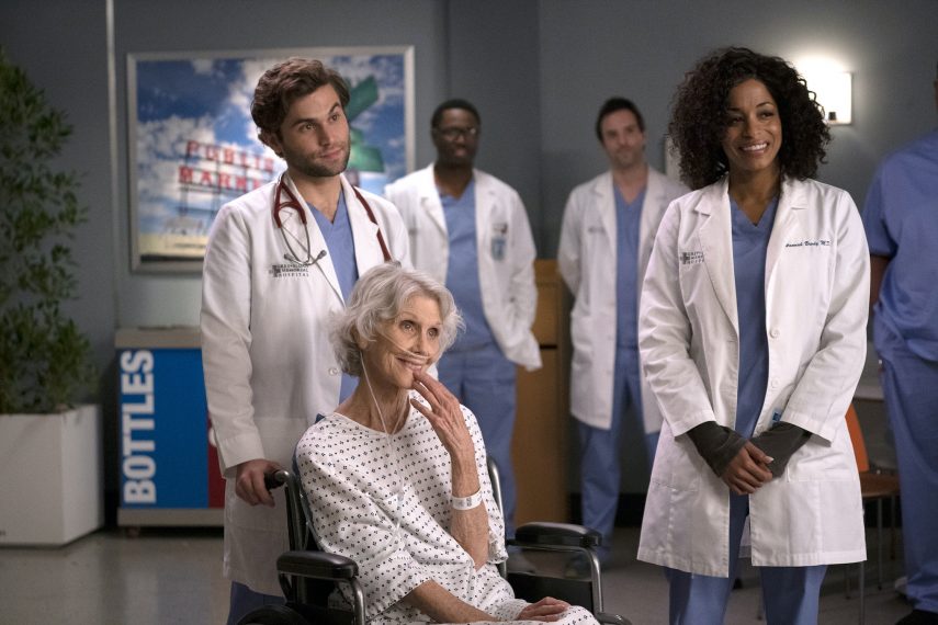Grey's Anatomy Season 16 Episode 13 Levi Schmitt Hannah Brody