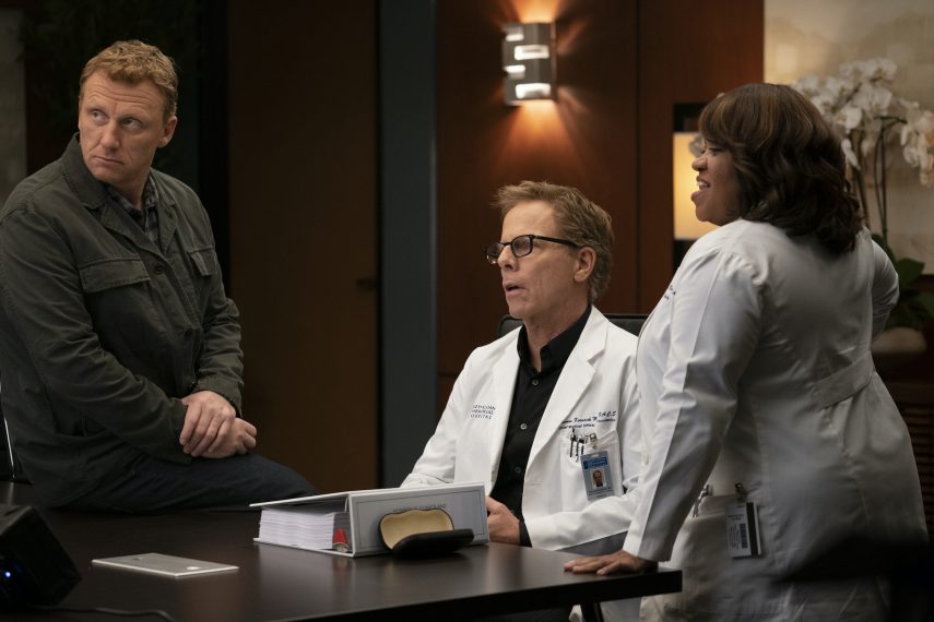 Grey's Anatomy Season 16 Episode 13 Owen Hunt Tom Koracick Miranda Bailey