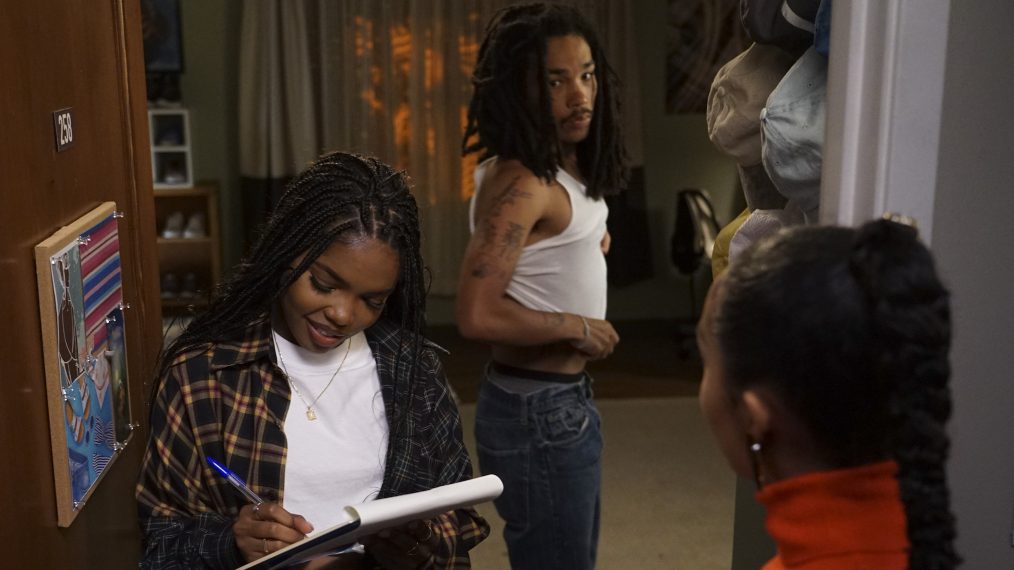 Ryan Destiny, Yara Shahidi, Luka Sabbat on Grown-ish Season 3