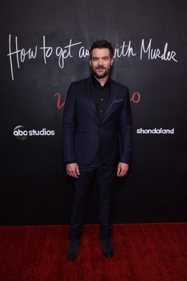 Charlie Weber attends the How to Get Away With Murder production wrap