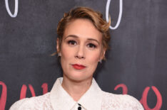 Liza Weil attends the How to Get Away With Murder production wrap