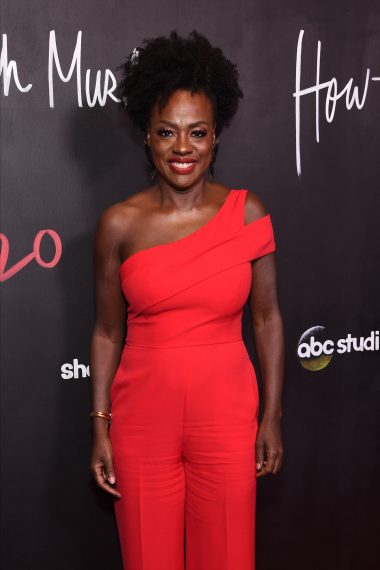 Viola Davis attends the 'How to Get Away With Murder' production wrap