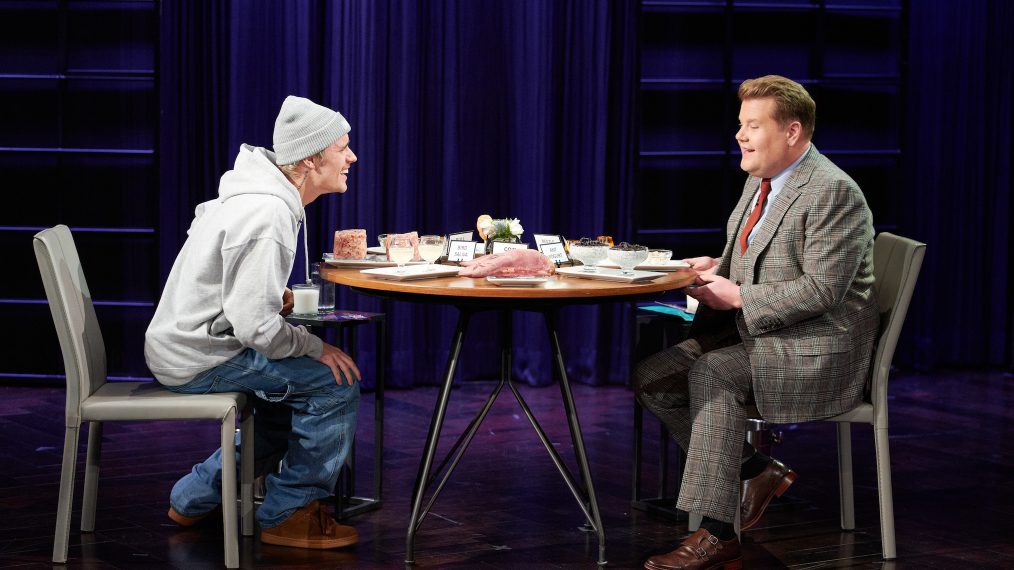 Justin Bieber Late Late Show James Corden
