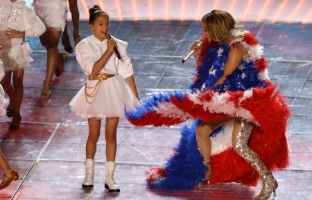 Jennifer Lopez Daughter Emme Super Bowl Halftime