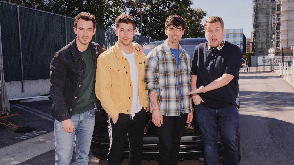Jonas Brothers with James Corden on Carpool Karaoke