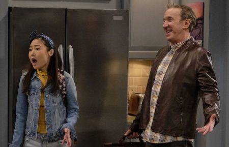 Krista Marie Yu and Tim Allen in Last Man Standing - Season 8