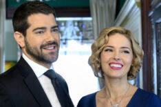 Jesse Metcalfe as Jeff and Sarah Lind as Zee - Riddled with Deceit: Martha's Vineyard Mystery