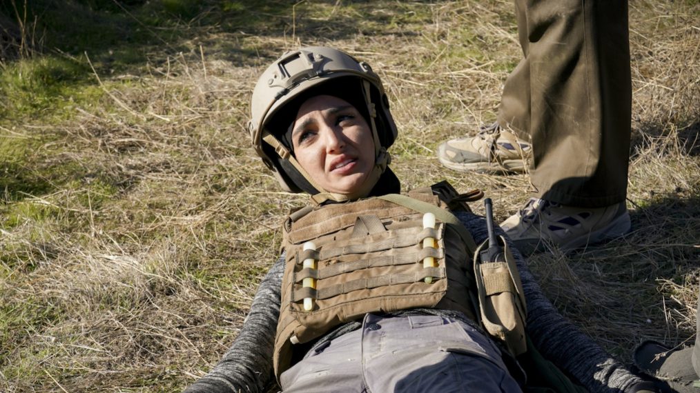 Medalion Rahimi as Fatima in NCIS Los Angeles Season 11 Episode 16