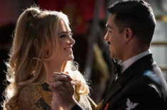 NCIS Season 17 Episode 16 Ephemera - Wilmer Valderrama as NCIS Special Agent Nick Torres and Emily Wickersham as NCIS Special Agent Ellie Bishop