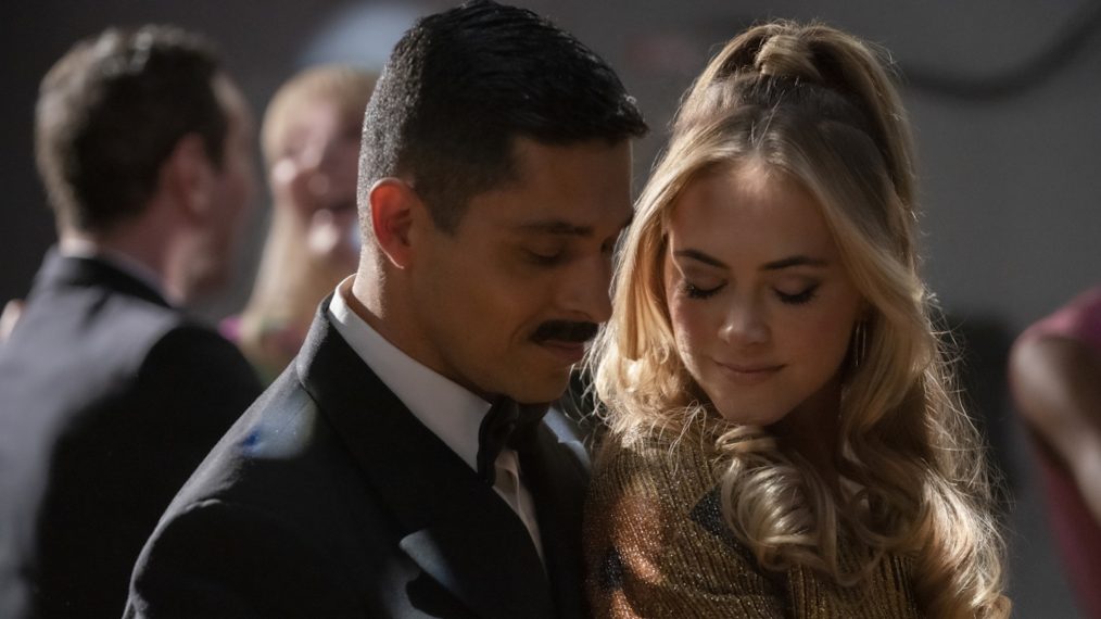 NCIS Season - 17 Episode 16 - Wilmer Valderrama and Emily Wickersham dancing