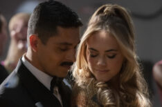 NCIS Season - 17 Episode 16 - Wilmer Valderrama and Emily Wickersham dancing