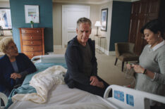 NCIS New Orleans - Season 6, Episode 14 - CCH Pounder as Dr. Loretta Wade, Scott Bakula as Special Agent Dwayne Pride, and Angel Desai as Dr. Beth Tanaka