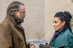 Tyler Labine as Dr. Iggy Frome, Freema Agyeman as Dr. Helen Sharpe in New Amsterdam - Season 2, Episode 14