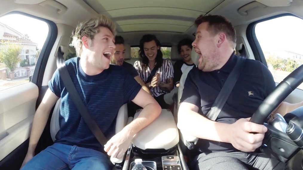 One Direction James Corden Carpool Karaoke