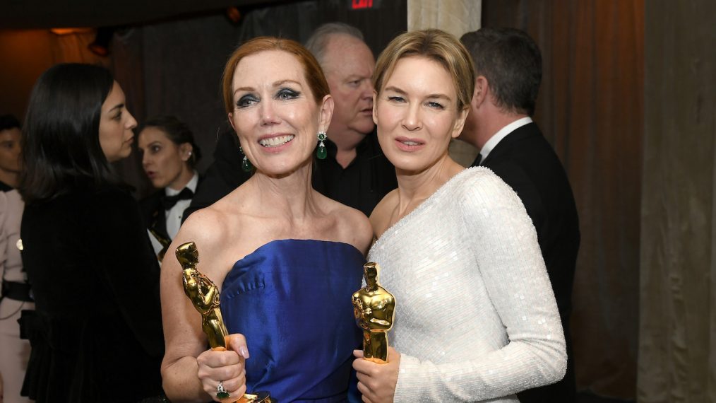 Academy Awards 2020 Party - actress Renée Zellweger and hairstylist Anne Morgan