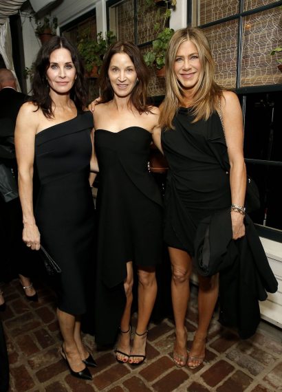 Courteney Cox, Amanda Anka, and Jennifer Aniston attend the 2020 Netflix Oscar After Party