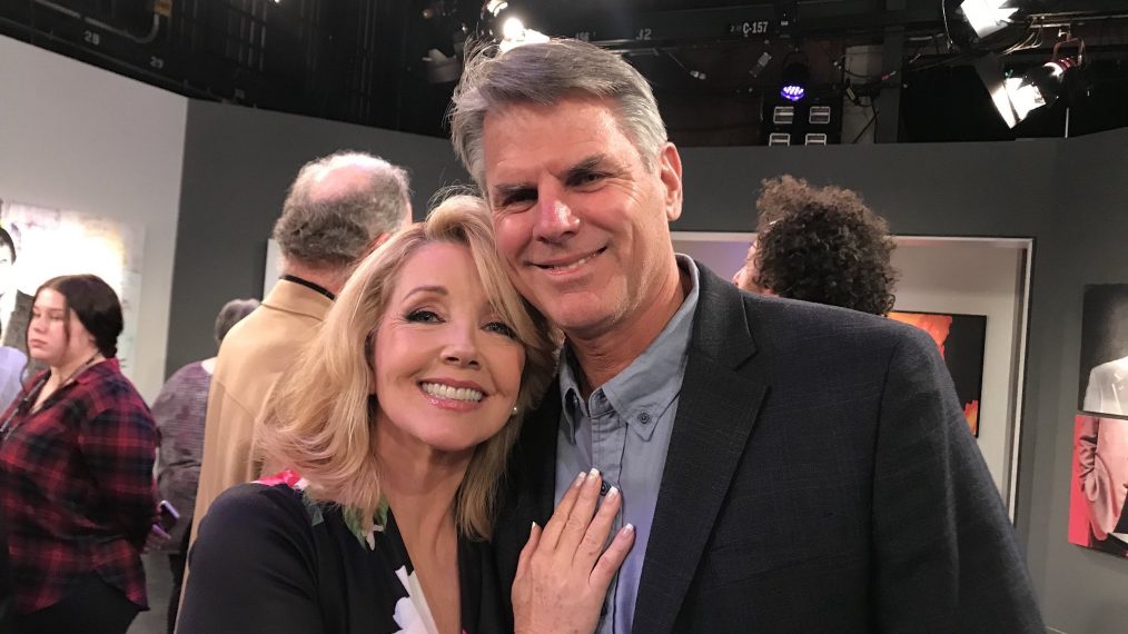 Robert Parucha and Melody Thomas Scott of Young and the Restless