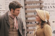 Sanditon - Leo Suter as Young Stringer and Rose Williams as Charlotte Heywood