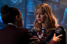 Supergirl - Katie McGrath as Lena Luthor and Melissa Benoist as Kara/Supergirl