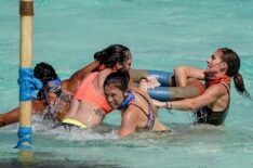 Natalie Anderson, Sarah Lacina, Parvati Shallow and Kim Spradlin