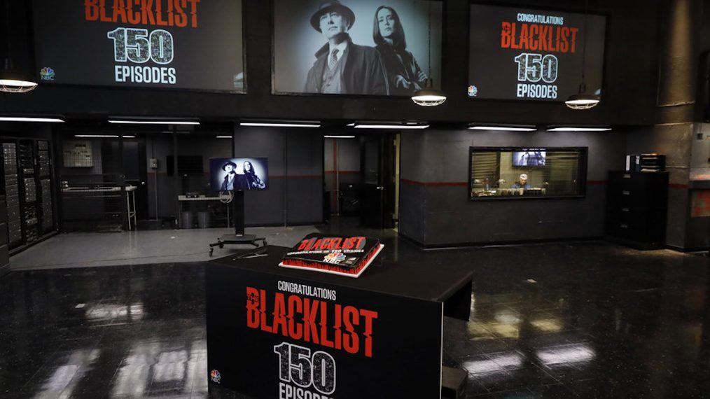 The Blacklist 150 Episodes Party Cake