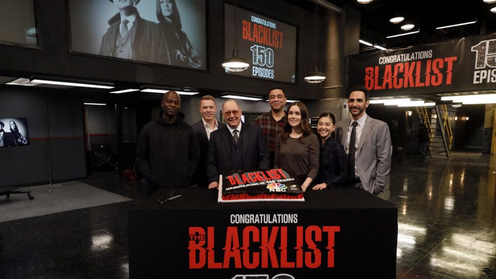 The Blacklist 150 Episodes Party Cast Cake