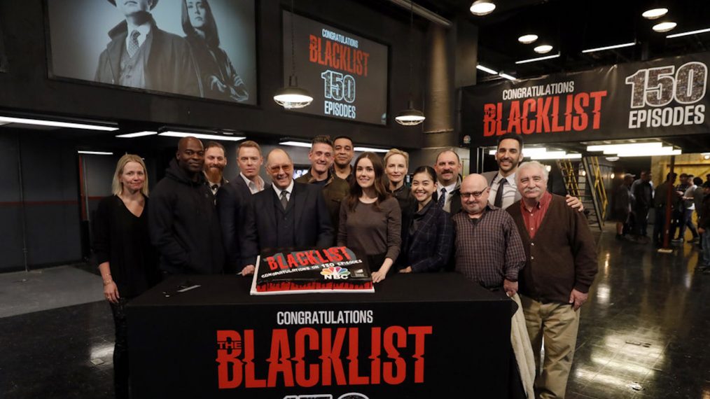 The Blacklist 150 Episodes Party Cast Producers