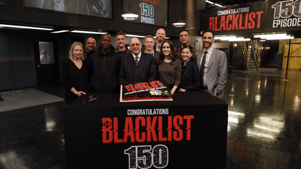 The Blacklist 150 Episodes Celebration Photo